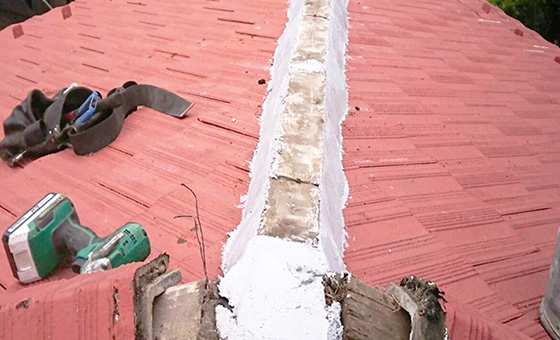 千葉県袖ケ浦市  屋根塗装  漆喰工事  無料見積もり